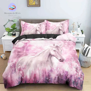 Housse de Couette Cheval Fille